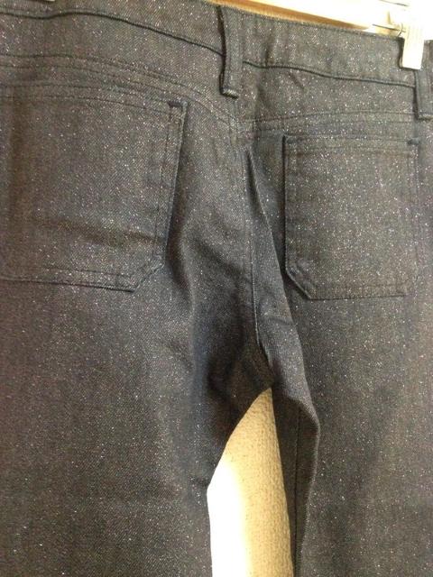 定価8295円 ET BOITE◆ラメ ベルボトム デニム パンツ < 女性ファッション  定価8295円 ET BOITE◆ラメ ベルボトム デニム パンツ < 女性ファッションの