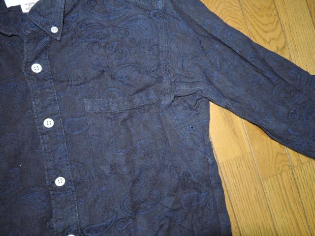 nanamica ナナミカ ペイズリー柄シャツ S 刺繍 ステッチ バンダナ 長袖 THE NORTH FACE ノースフェイス < ブランド  nanamica ナナミカ ペイズリー柄シャツ S 刺繍 ステッチ バンダナ 長袖 THE NORTH FACE ノースフェイス < ブランドの