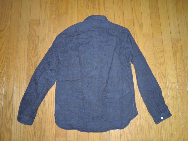 nanamica ナナミカ ペイズリー柄シャツ S 刺繍 ステッチ バンダナ 長袖 THE NORTH FACE ノースフェイス < ブランド  nanamica ナナミカ ペイズリー柄シャツ S 刺繍 ステッチ バンダナ 長袖 THE NORTH FACE ノースフェイス < ブランドの