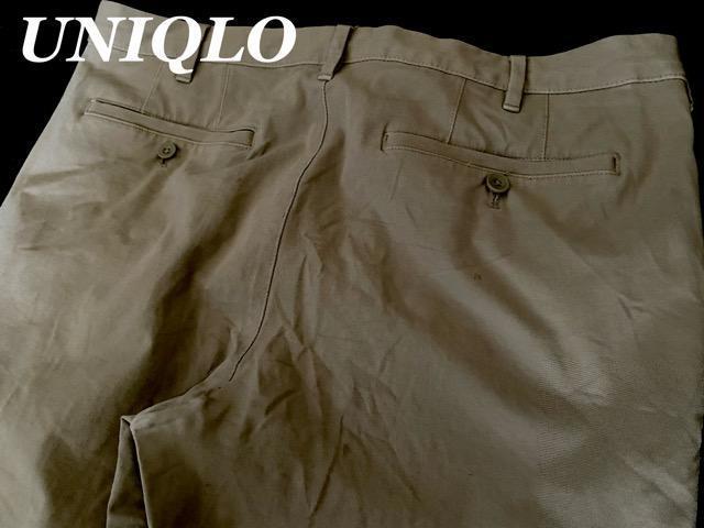 【UNIQLO】ユニクロ スキニーフィットチノパンツ 2WAYストレッチ W85cm/Beige < ブランド 【UNIQLO】ユニクロ スキニーフィットチノパンツ 2WAYストレッチ W85cm/Beige < ブランドの