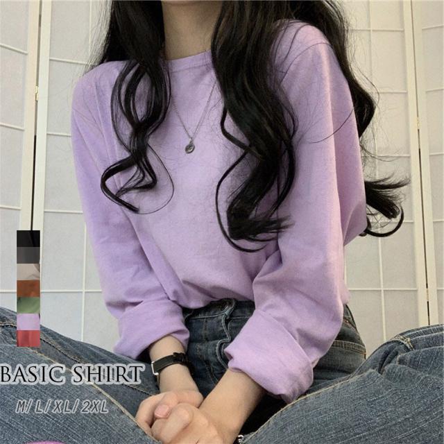 送料無料 新品 春秋新作 大人可愛い トレンド ベーシック Tシャツ ラウンドネック 日常 通勤通学 着回し < 女性ファッション  送料無料 新品 春秋新作 大人可愛い トレンド ベーシック Tシャツ ラウンドネック 日常 通勤通学 着回し  < 女性ファッションの