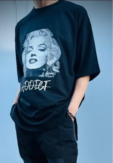 ADDICT Marilyn Monroe Graphic Tee M ☆ < 男性ファッション ADDICT Marilyn Monroe Graphic Tee M ☆ < 男性ファッションの
