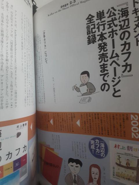 雑誌サイズでちょいプレミア村上春樹編集長「少年カフカ」送料無料 < 本/雑誌 雑誌サイズでちょいプレミア村上春樹編集長「少年カフカ」送料無料 < 本/雑誌の