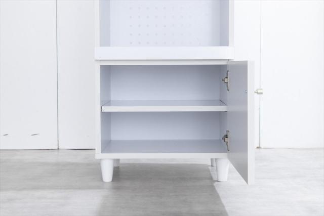 【送料無料】【幅45cm】Aria スリムレンジ台 ボード キッチン収納 棚 コンセント付き 天然木 < インテリア/ライフ 【送料無料】【幅45cm】Aria スリムレンジ台 ボード キッチン収納 棚 コンセント付き 天然木 < インテリア/ライフの