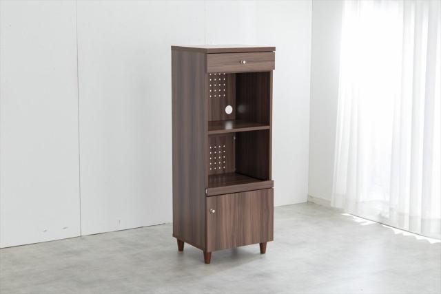 【送料無料】【幅45cm】Aria スリムレンジ台 ボード キッチン収納 棚 コンセント付き 天然木 < インテリア/ライフ 【送料無料】【幅45cm】Aria スリムレンジ台 ボード キッチン収納 棚 コンセント付き 天然木 < インテリア/ライフの