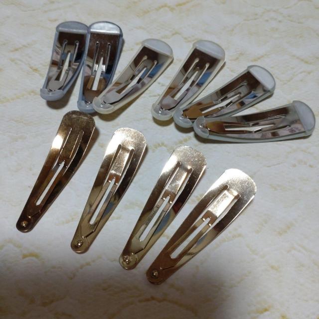 Aカラフルぱっちん留め10個セット < 女性アクセサリー/時計  Aカラフルぱっちん留め10個セット < 女性アクセサリー/時計の
