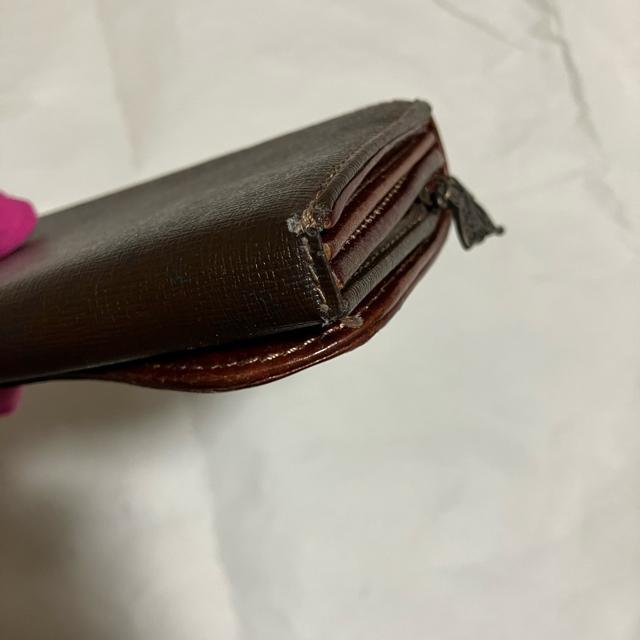 【ANNA SUI / アナスイ】 レザー / 二つ折り 長財布 ダークブラウン < ブランド 【ANNA SUI / アナスイ】 レザー / 二つ折り 長財布 ダークブラウン < ブランドの