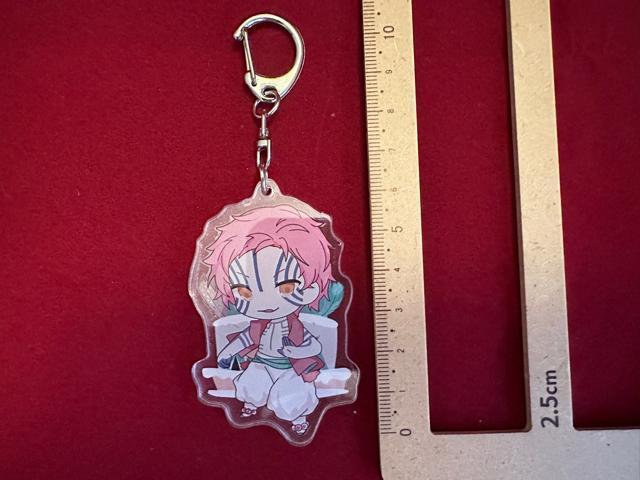 鬼滅の刃 アクリルキーホルダー 猗窩座【手のひらサイズで可愛い♪】★ステッカー特典付き♪ 煉獄 ねずこなど他出品も種類豊富♪新品 < アニメ/コミック/キャラクター 鬼滅の刃 アクリルキーホルダー 猗窩座【手のひらサイズで可愛い♪】★ステッカー特典付き♪ 煉獄 ねずこなど他出品も種類豊富♪新品 < アニメ/コミック/キャラクターの