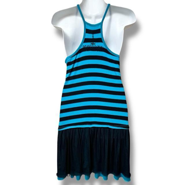 【GHOST of HARLEM】蜘蛛の巣ロゴプリントチュール切替キャミワンピ < ブランド 【GHOST of HARLEM】蜘蛛の巣ロゴプリントチュール切替キャミワンピ < ブランドの