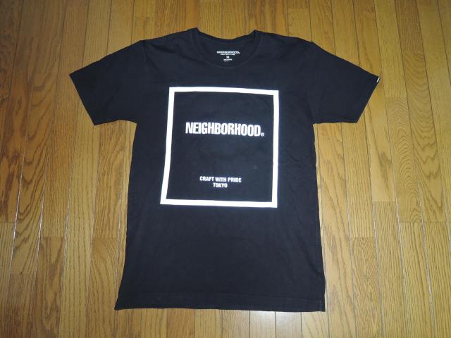 NEIGHBORHOOD ネイバーフッド Tシャツ XS 黒 BOX LOGO TEE ロゴ カットソー 半袖Tシャツ < ブランド  NEIGHBORHOOD ネイバーフッド Tシャツ XS 黒 BOX LOGO TEE ロゴ カットソー 半袖Tシャツ  < ブランドの
