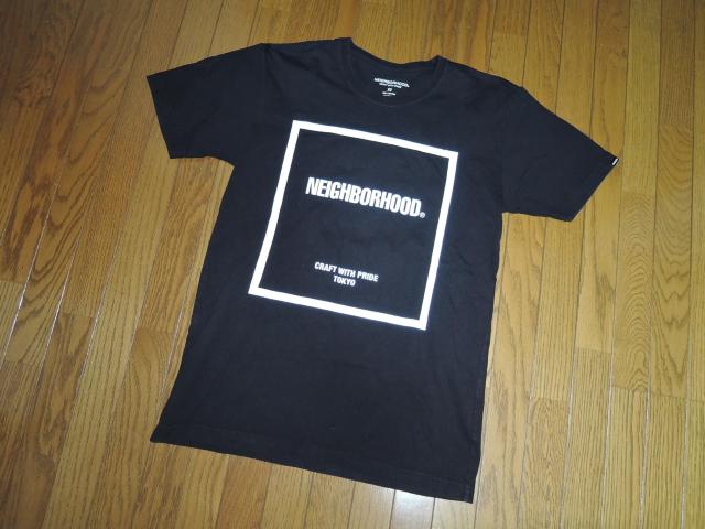 NEIGHBORHOOD ネイバーフッド Tシャツ XS 黒 BOX LOGO TEE ロゴ カットソー 半袖Tシャツ < ブランド  NEIGHBORHOOD ネイバーフッド Tシャツ XS 黒 BOX LOGO TEE ロゴ カットソー 半袖Tシャツ < ブランドの