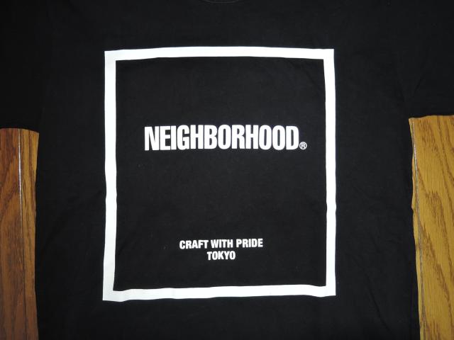NEIGHBORHOOD ネイバーフッド Tシャツ XS 黒 BOX LOGO TEE ロゴ カットソー 半袖Tシャツ < ブランド  NEIGHBORHOOD ネイバーフッド Tシャツ XS 黒 BOX LOGO TEE ロゴ カットソー 半袖Tシャツ < ブランドの