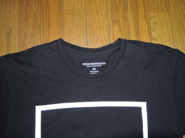 NEIGHBORHOOD ネイバーフッド Tシャツ XS 黒 BOX LOGO TEE ロゴ カットソー 半袖Tシャツ < ブランド  NEIGHBORHOOD ネイバーフッド Tシャツ XS 黒 BOX LOGO TEE ロゴ カットソー 半袖Tシャツ < ブランドの