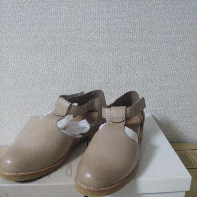 ing革製グルカサンダル24.5cm 未使用 < 女性ファッション  ing革製グルカサンダル24.5cm 未使用 < 女性ファッションの