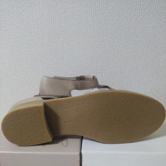 ing革製グルカサンダル24.5cm 未使用 < 女性ファッション  ing革製グルカサンダル24.5cm 未使用 < 女性ファッションの