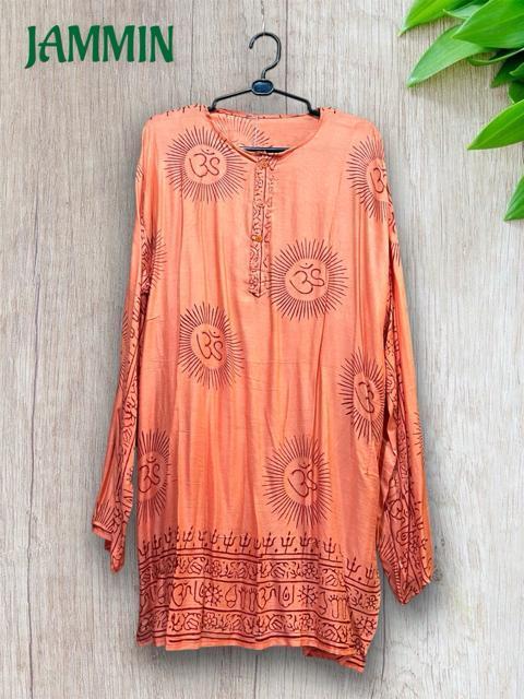 ラムナミクルタ オレンジ アジアン ヒッピー エスニック 個性派 < 男性ファッション ラムナミクルタ オレンジ アジアン ヒッピー エスニック 個性派 < 男性ファッションの