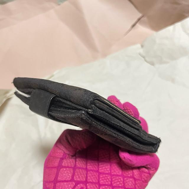 【GUCCI / グッチ】 二つ折り財布 GGキャンバス ブラック 訳あり 激安 < ブランド 【GUCCI / グッチ】 二つ折り財布 GGキャンバス ブラック 訳あり 激安 < ブランドの