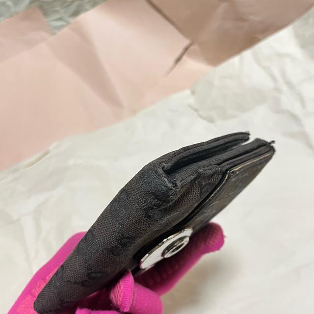 【GUCCI / グッチ】 二つ折り財布 GGキャンバス ブラック 訳あり 激安 < ブランド 【GUCCI / グッチ】 二つ折り財布 GGキャンバス ブラック 訳あり 激安 < ブランドの