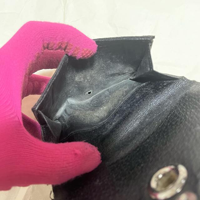 【GUCCI / グッチ】 二つ折り財布 GGキャンバス ブラック 訳あり 激安 < ブランド 【GUCCI / グッチ】 二つ折り財布 GGキャンバス ブラック 訳あり 激安 < ブランドの