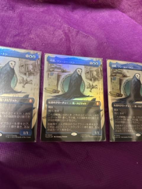 MTG FOIL �i���A�����A�V�[�A�g��3���Z�b�g�@�{�[�_�[���X �� �g���[�f�B���O�J�[�h�� 