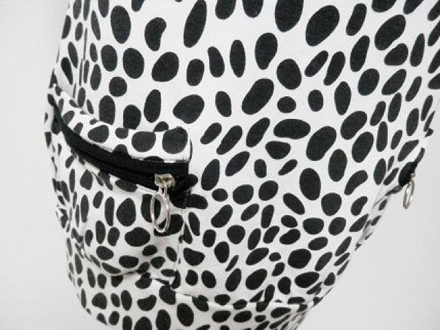 baulettokeyバウレットダルメシアンアニマルワンピ白黒コクーン < 女性ファッション baulettokeyバウレットダルメシアンアニマルワンピ白黒コクーン < 女性ファッションの