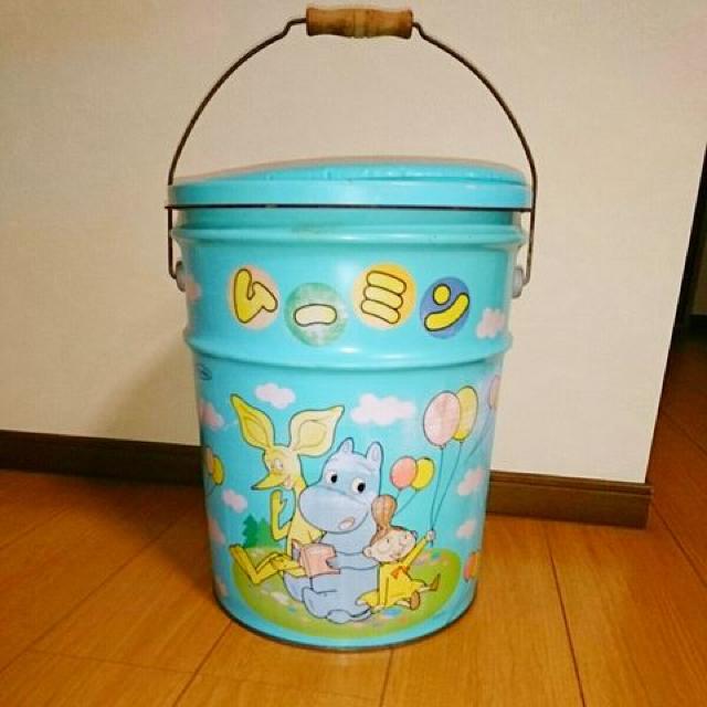 ムーミン 缶 クッション スツール イス いす 椅子 昭和 レトロ < アニメ/コミック/キャラクター  ムーミン 缶 クッション スツール イス いす 椅子 昭和 レトロ  < アニメ/コミック/キャラクターの