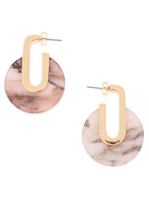 定価1,728円●サークルラウンドマーブルモテピアス●茶系ブラウン ゴールド●大理石風 < ブランド 定価1,728円●サークルラウンドマーブルモテピアス●茶系ブラウン ゴールド●大理石風 < ブランドの