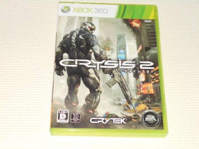 xbox360★クライシス2★箱付・説明書付・ソフト付★動作確認済 < ゲーム本体/ソフト  xbox360★クライシス2★箱付・説明書付・ソフト付★動作確認済  < ゲーム本体/ソフトの
