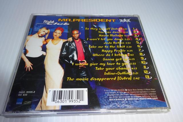 ~X^[EvWfgNIGHTCLUB(A)Mr.President2270~  CD/DVD/rfI 