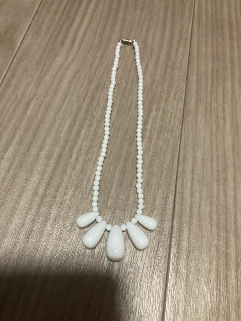 1785.未使用☆陶器とビーズ☆ショートネックレス☆チョーカー < 女性アクセサリー/時計  1785.未使用☆陶器とビーズ☆ショートネックレス☆チョーカー  < 女性アクセサリー/時計の