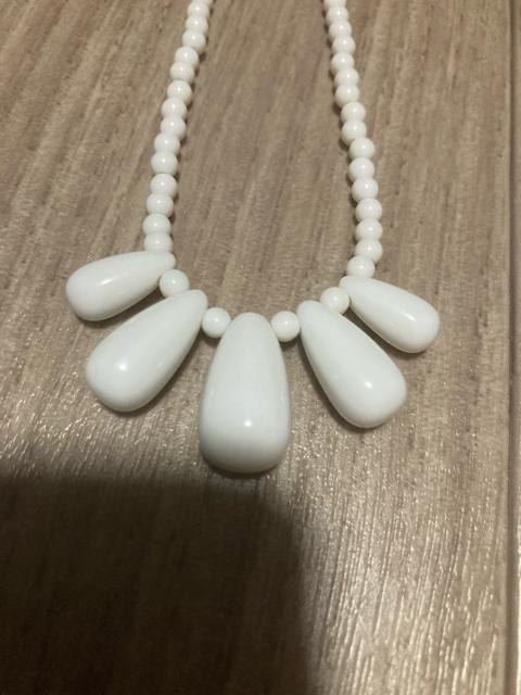 1785.未使用☆陶器とビーズ☆ショートネックレス☆チョーカー < 女性アクセサリー/時計  1785.未使用☆陶器とビーズ☆ショートネックレス☆チョーカー < 女性アクセサリー/時計の