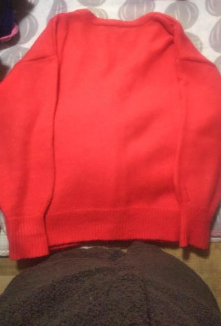 PUBLIX ふわふわニットカーディガン オレンジ フリーサイズ 長袖カーディガン Vネックニット モヘア < 女性ファッション PUBLIX ふわふわニットカーディガン オレンジ フリーサイズ 長袖カーディガン Vネックニット モヘア < 女性ファッションの