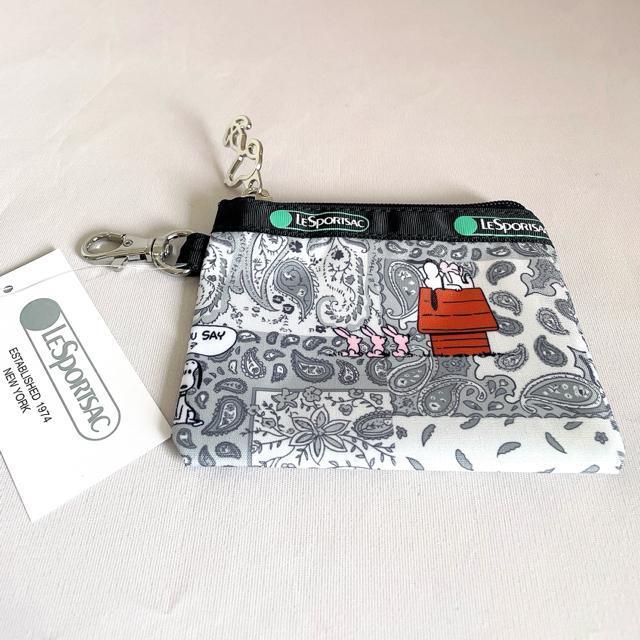 新品未使用 LeSportsac レスポートサック スヌーピー ピーナッツバンダナパッチ 小銭入れ コインケース キーコインポーチ < 女性ファッション  新品未使用 LeSportsac レスポートサック スヌーピー ピーナッツバンダナパッチ 小銭入れ コインケース キーコインポーチ  < 女性ファッションの