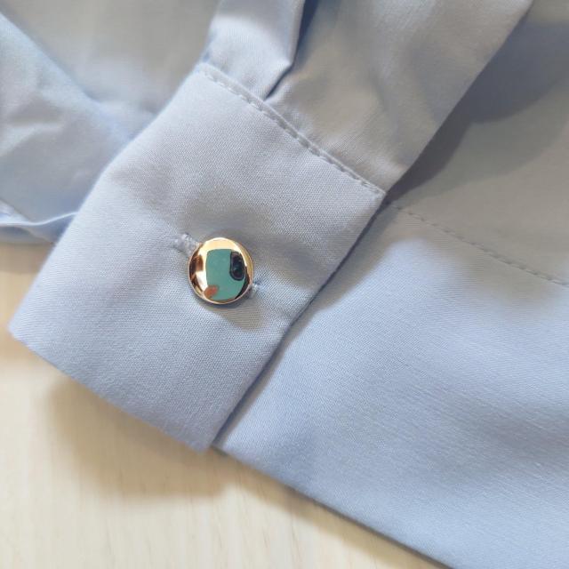 yecca vecca スキッパーブラウス サイズF < 女性ファッション  yecca vecca スキッパーブラウス サイズF < 女性ファッションの