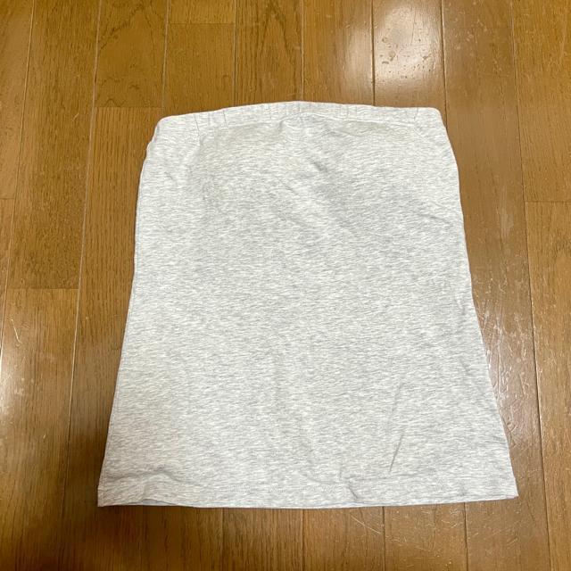 【美品】カップ付きコットン チューブトップ|UNIQLO|サイズM|ライトグレー < ブランド  【美品】カップ付きコットン チューブトップ|UNIQLO|サイズM|ライトグレー < ブランドの