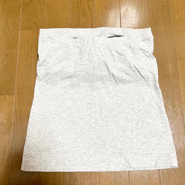 【美品】カップ付きコットン チューブトップ|UNIQLO|サイズM|ライトグレー < ブランド  【美品】カップ付きコットン チューブトップ|UNIQLO|サイズM|ライトグレー < ブランドの