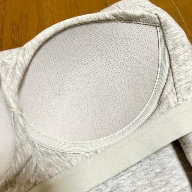 【美品】カップ付きコットン チューブトップ|UNIQLO|サイズM|ライトグレー < ブランド  【美品】カップ付きコットン チューブトップ|UNIQLO|サイズM|ライトグレー < ブランドの
