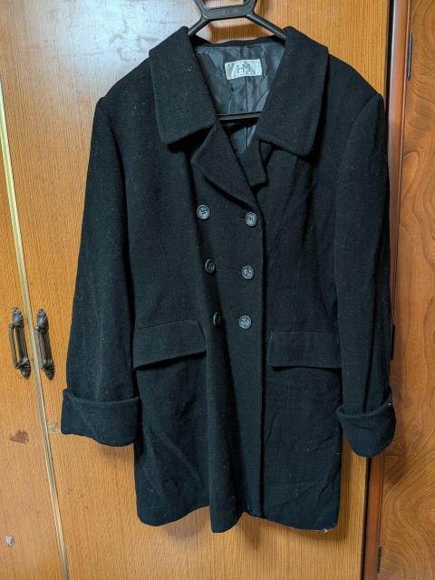 H 黒のコート < 女性ファッション  H 黒のコート  < 女性ファッションの