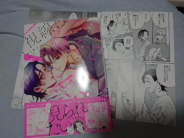 BL*リーフレット付【視線は絡んで愛にほどける】ろくろこ < アニメ/コミック/キャラクター BL*リーフレット付【視線は絡んで愛にほどける】ろくろこ < アニメ/コミック/キャラクターの