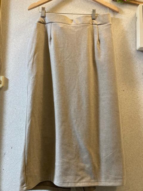 3L新品起毛ベージュナロースカート < 女性ファッション 3L新品起毛ベージュナロースカート < 女性ファッションの