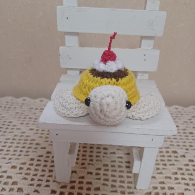 ☆Hand made☆ 海ガメちゃんBaby A*プリン*あみぐるみ < ペット/手芸/園芸 ☆Hand made☆ 海ガメちゃんBaby A*プリン*あみぐるみ < ペット/手芸/園芸の