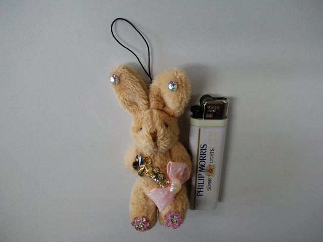 新品未使用☆うさぎ(ウサギ、兎)ストラップA < 女性ファッション  新品未使用☆うさぎ(ウサギ、兎)ストラップA  < 女性ファッションの