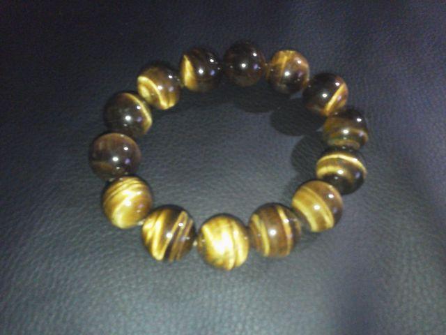 タイガーアイ大玉ブレスレット < 男性アクセサリー/時計  タイガーアイ大玉ブレスレット  < 男性アクセサリー/時計の