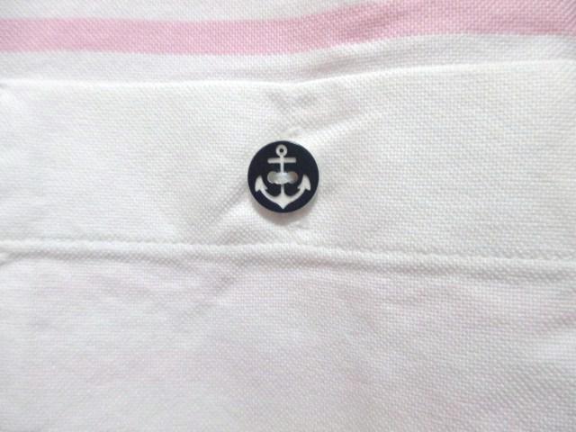 ☆ナノユニバース マリンボーダー 7分袖シャツ/メンズ/S☆新品 < ブランド ☆ナノユニバース マリンボーダー 7分袖シャツ/メンズ/S☆新品 < ブランドの