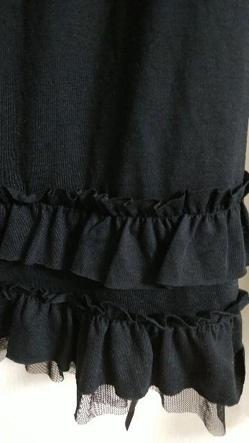 BPN2wayフリル黒キャミOP◆60%オフ◆未使用即決 < ブランド  BPN2wayフリル黒キャミOP◆60%オフ◆未使用即決 < ブランドの