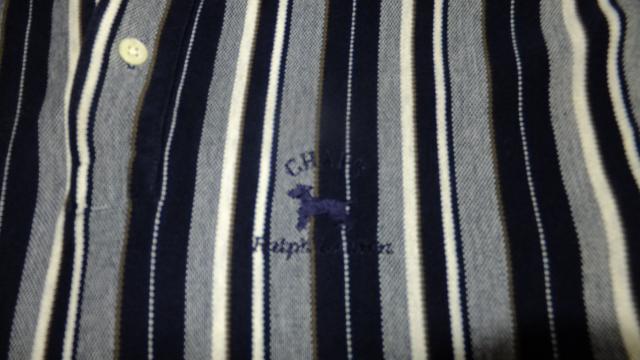 CHAPS★ラルフローレン★ストライプポロシャツ★L < ブランド  CHAPS★ラルフローレン★ストライプポロシャツ★L < ブランドの