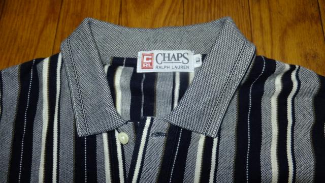 CHAPS★ラルフローレン★ストライプポロシャツ★L < ブランド  CHAPS★ラルフローレン★ストライプポロシャツ★L < ブランドの