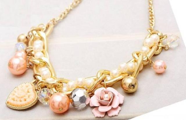 新品ゴスロリ姫系アンティーク調花鳥ロマンティックネックレス < 女性アクセサリー/時計  新品ゴスロリ姫系アンティーク調花鳥ロマンティックネックレス < 女性アクセサリー/時計の