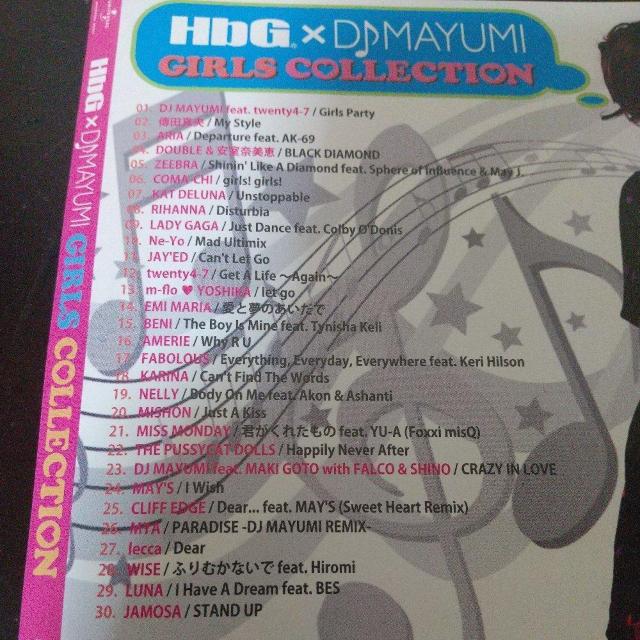 HbG~DJ MAYUMIwGIRLS COLLECTIONxMixCD Rap  CD/DVD/rfI 