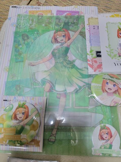 中野四葉 五等分の花嫁 缶バッジ アクリルスタンド クリアファイル他 < アニメ/コミック/キャラクター 中野四葉 五等分の花嫁 缶バッジ アクリルスタンド クリアファイル他 < アニメ/コミック/キャラクターの